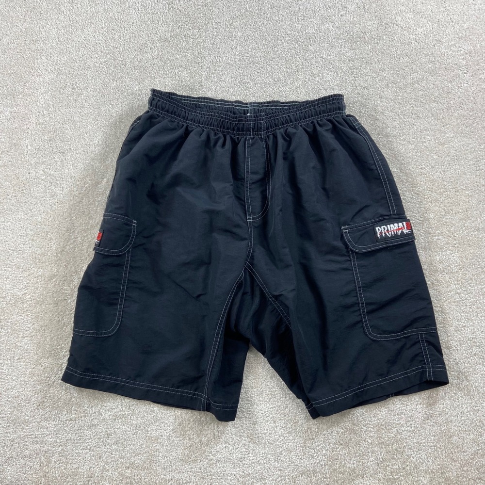 Primal Wear Cycling Cargo Shorts Mens Small Black Padded Liner MTB Touring